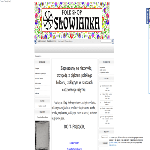 Poduszki dekoracyjne folk