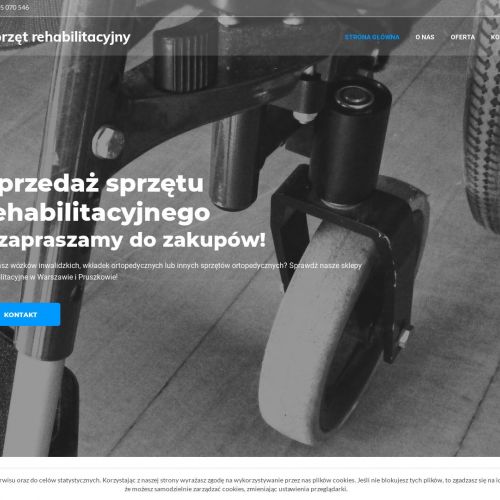 Sprzęt rehabilitacyjny - Pruszków