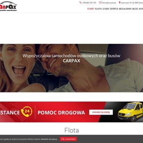 Wynajem samochodów zastępczych - Zamość