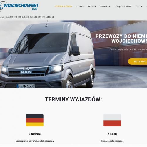 Transport do Drezna i Frankfurtu