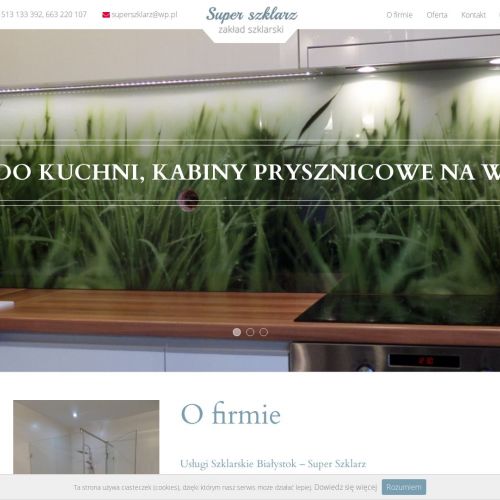 Szklarz z Białystoku