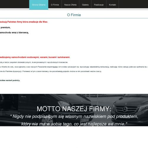 Limuzyny na wyjazdy służbowe