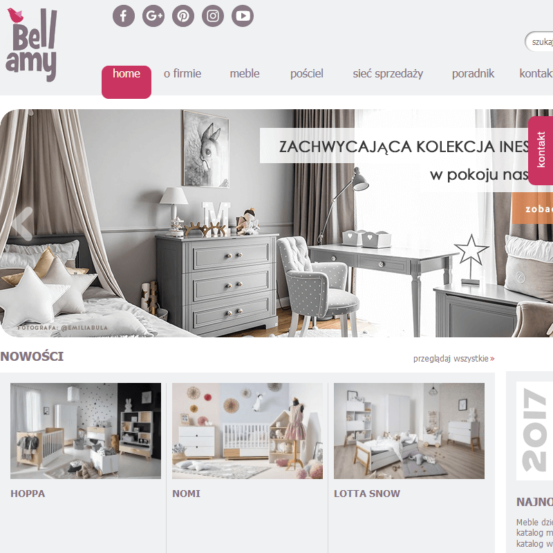 Drewniana szuflada do łóżeczka