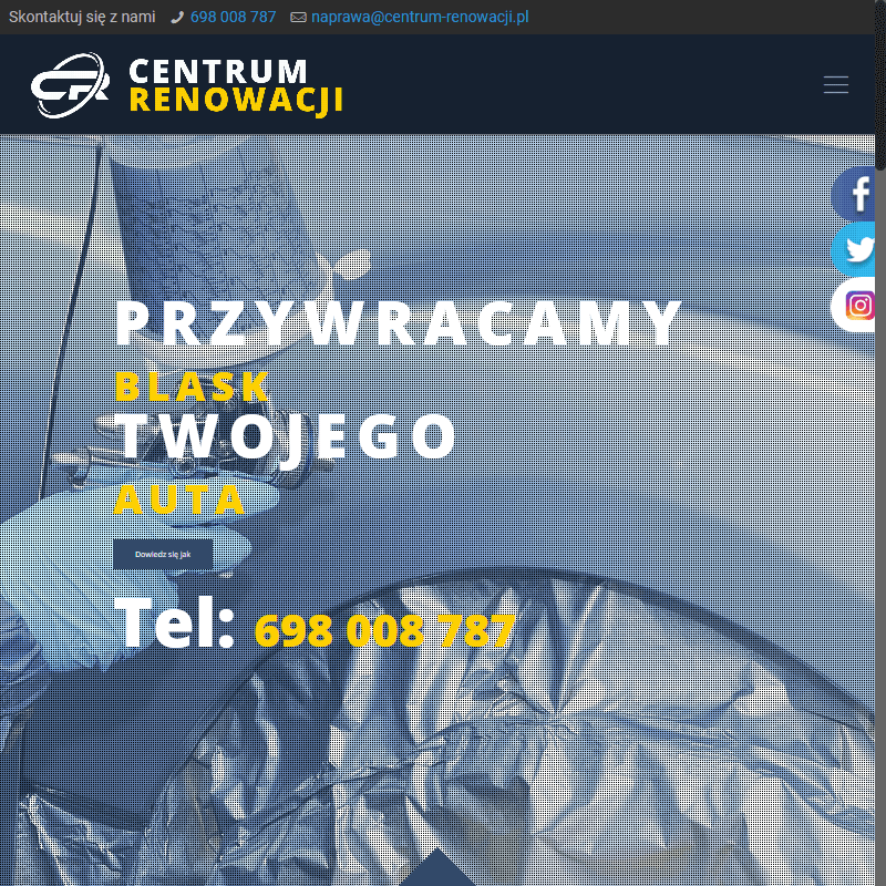 Lakierowanie miejscowe – Warszawa