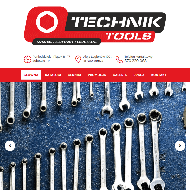 Narzędzia pneumatyczne - Łomża